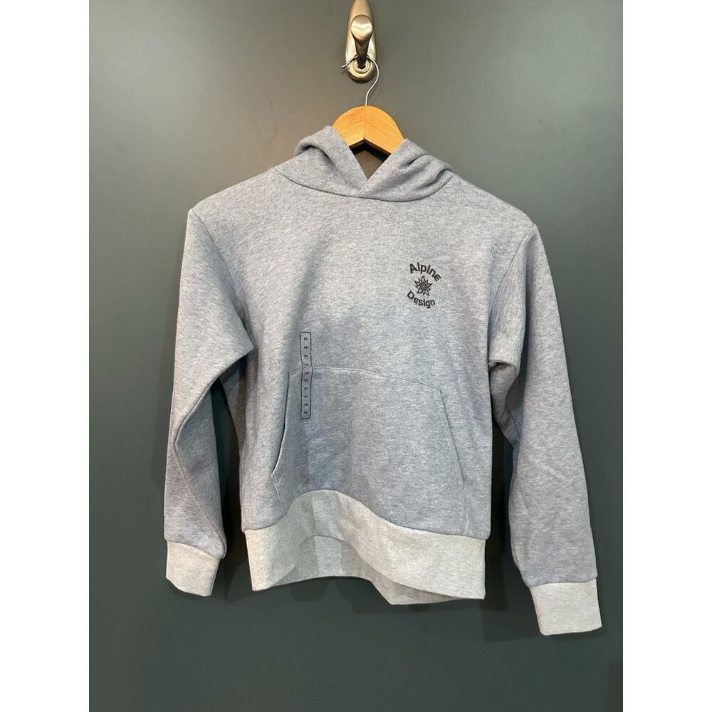 NEW Alpine Design Womens XS Serene Blue Heather Hoodie
